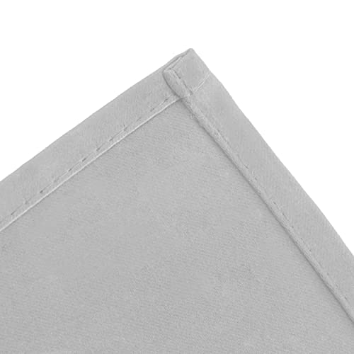 Blackout Curtains 42 x 84 inch (Light Grey / 42"W x 84"L (Pack of 2))
