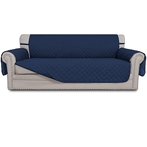 Reversible Couch Cover (Navy/Navy / XX-Large Sofa)