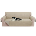 Oversized Sofa Cover for 3 Cushion (Sand/Beige / Sofa Xl - Xl Large (78"))