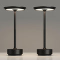 2 Pack Rechargeable Table Lamps Cordless (Diamond Black-2)