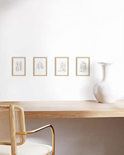 4x6 Natural Oak Wood Photo Frame Set of 15 (Set of 15 / Beige Oak / 4x6 in)