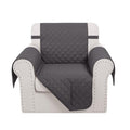 Reversible Recliner Chair Covers (Dark Grey/Dark Grey / 23'' Chair)