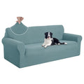 Oversized Stretch Couch Cover Slipcover (Light Blue / Xl Sofa)