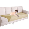 Waterproof Dog Bed Cover Pet Blanket for Furniture Bed Couch Sofa Reversible (30x90 Inch (Pack of 1) / Beige+taupe)