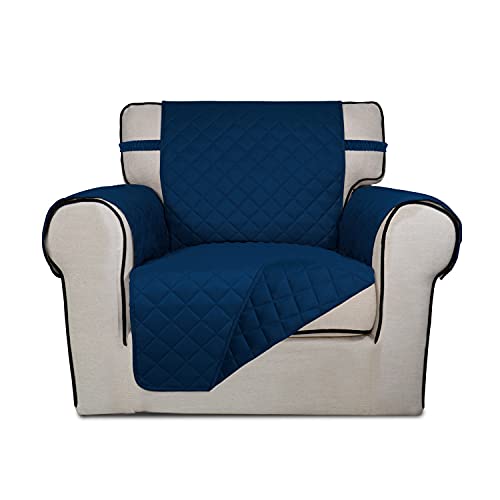 Reversible Chair Sofa Cover Dog Couch Covers for Sofa (Small / Navy/Navy)
