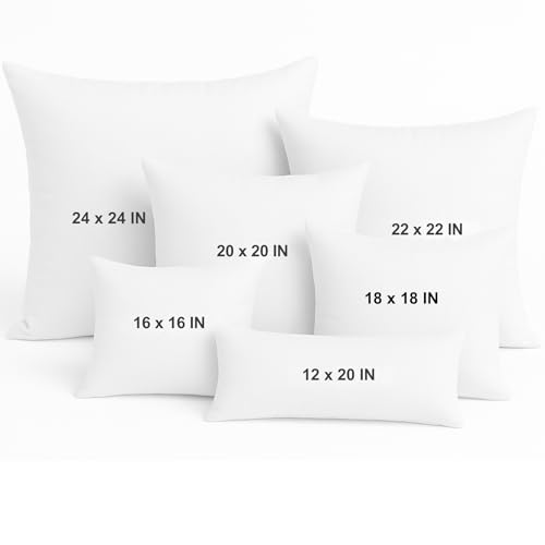 Throw Pillow Inserts 18x18 2 (18x18 / 01: White)