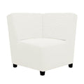 Stretch Soft Sectional Corner Sofa Couch Slipcover Cream (Medium Sectional Corner / Cream)