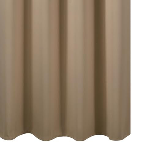Natural Blackout Curtains 66 x 63 Inch Length (Natural / 66"W x 63"L (Pack of 2))