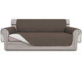 Reversible Couch Cover (Taupe/Ivory / Large Sofa)