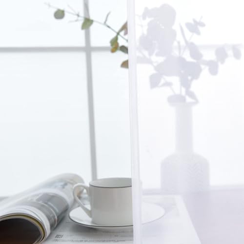 Sheer Voile Window Treatment Rod Pocket Curtain Panels for Kitchen Bedroom Living Room Drapes Sunlight Filtering Privacy Semi Home Decor Assorted Colors Sizes (Optical White / 52"W x 95"L (Pack of 2))