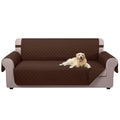 4 Seater Sofa Cover 91''Large Couch Cover (Brown/Brown / 91''sofa Xxl - Xxl Large)