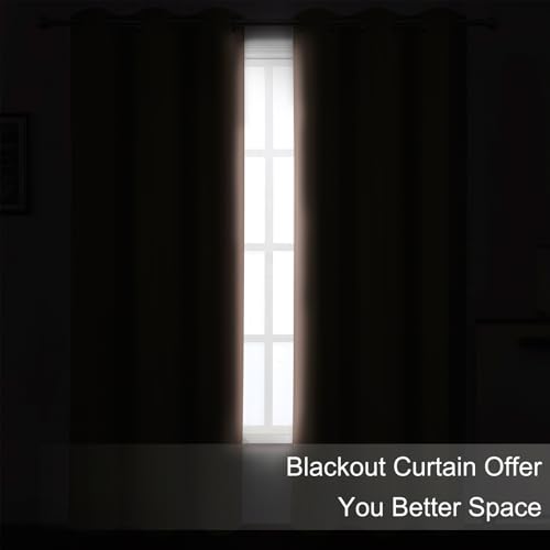 Blush Thermal Blackout Curtains (Blush / 42"W x 72"L (Pack of 2))