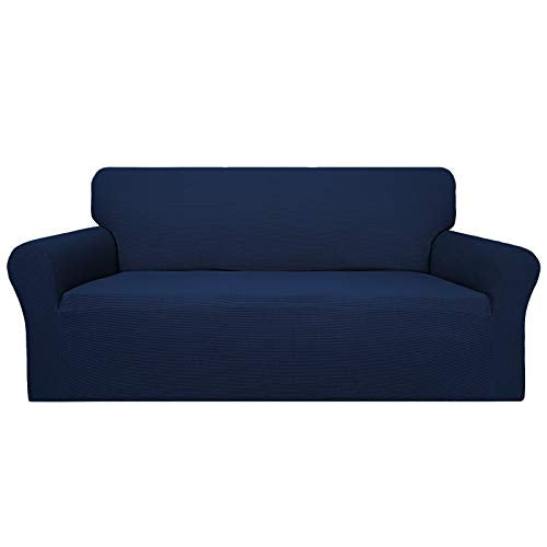 100% Waterproof Couch Cover (Navy / Oversized Sofa)