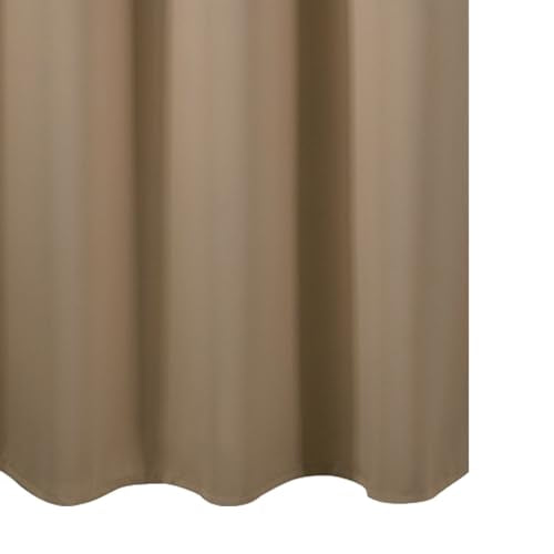 Natural Blackout Curtains 42 x 54 Inch Length Set of 2 Panels Grommet Bedroom Curtains for Living Room (Natural / 42"W x 54"L (Pack of 2))