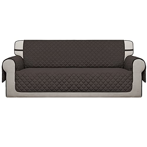 Reversible Couch Cover (Chocolate/Chocolate / XX-Large Sofa)