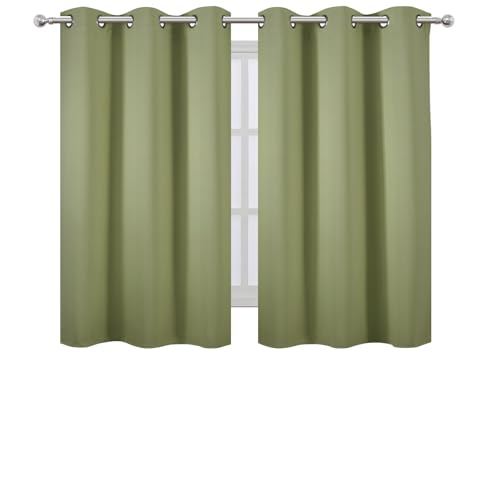 Sage Green Blackout Curtains (Sage Green / 38"W x 54"L (Pack of 2))