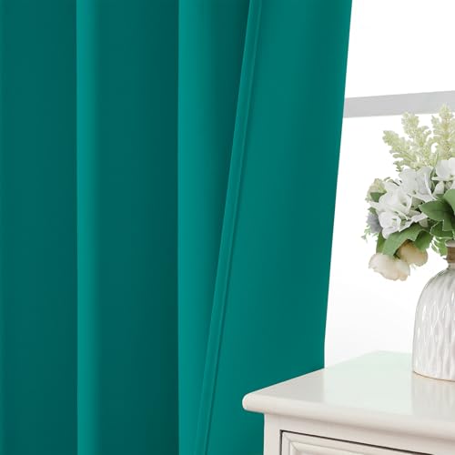 Turquoise Blackout Curtains Customize (Turquoise / Customsize)