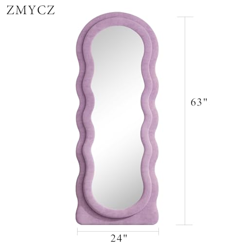 Full Length Mirror (Wavy - Purple)