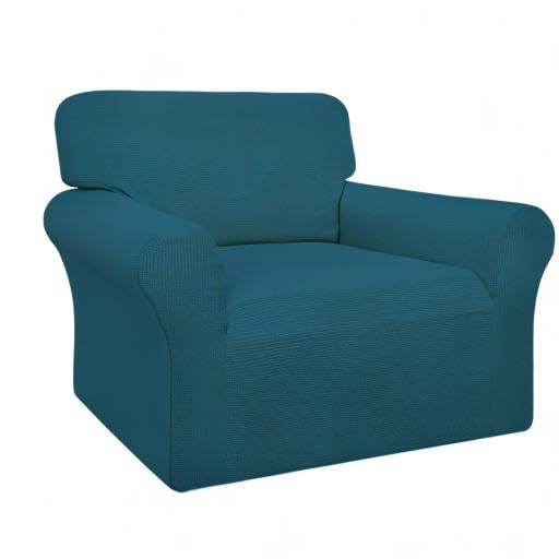 100% Waterproof Chair Couch Cover (Peacock Blue / Chair)