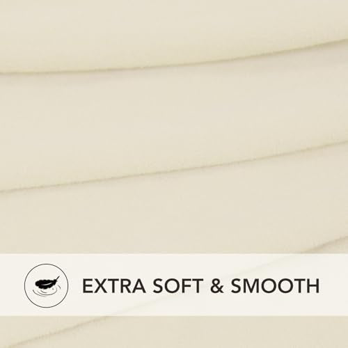 Stretch Oversized Loveseat Covers Couch Covers for Sofa Ivory (Medium-XL Oversized Loveseat / Ivory)