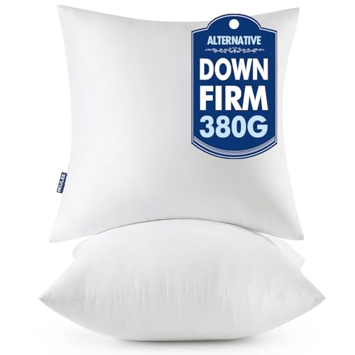 16x16 Throw Pillows Inserts 2 Pack (16x16 Inch)