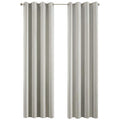 Blackout Curtains 38x90 inch Light Beige Thermal Drapes (Light Beige / 38"W x 90"L (Pack of 2))