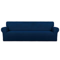 Stretch Couch Covers for Sofa 4 Seater Slipcovers Navy (XX-Large 4-Seater Sofa / Navy)