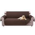4 Seater Sofa Cover 91''Large Couch Cover (Chocolate/Chocolate / 91''sofa Xxl - Xxl Large)