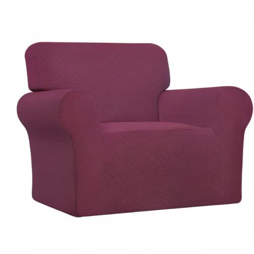 Stretch Oversized Chair Slipcover with Arm Washable ASH Rose (Small-XL Chair / Ash Rose)