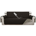 Double Protection 100% Waterproof Sofa Covers for Living Room (Chocolate/Beige / Sofa X Large)
