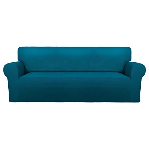 Stretch Couch Covers for Sofa Large Sofa Slipcovers Peacock Blue (Large Sofa / Peacock Blue)