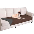 Waterproof Dog Bed Cover Pet Blanket for Furniture Bed Couch Sofa Reversible (30x90 Inch (Pack of 1) / Chocolate+darkgrey)