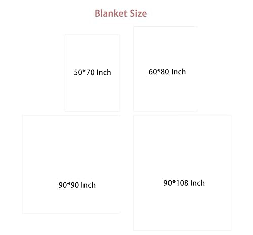 Large Flannel Fleece Throw Blanket (50"x70" / Pink)