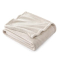 GentleSoft Bedding Fleece Blanket for Girls and Boys (06 - Linen Beige / Kids (43" x 55"))