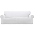 Stretch Couch Covers for Sofa Washable Large Snow White (Large Sofa / Snow White)