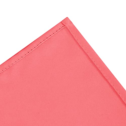 Blackout Curtains 66 x 84 inch (Coral / 66"W x 84"L (Pack of 2))