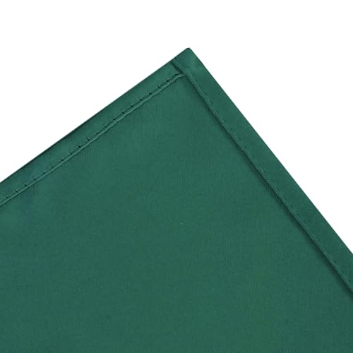 Blackout Curtains 52 x 90 Inch Long Dark Green Curtains Set of 2 Panels Room Darkening Curtains for Bedroom and Living Room (Green / 52"W x 90"L (Pack of 2))