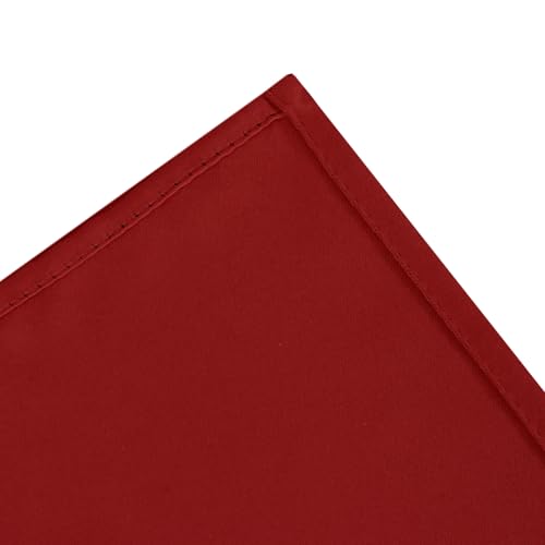 Blackout Curtains 66 x 72 Inch Long Red Curtains Set of 2 Panels Room Darkening Curtains for Bedroom and Living Room (Red / 66"W x 72"L (Pack of 2))