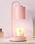 Dimmable Candle Warmer Lamp with Timer (Pink)