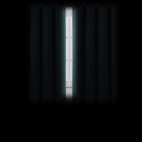 Sea Teal Blackout Curtains 66 x 63 Inch Length (Sea Teal / 66"W x 63"L (Pack of 2))