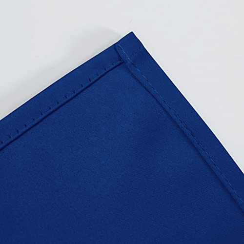 Blackout Curtains 52 x 63 inch (Royal Blue / 52"W x 63"L (Pack of 2))