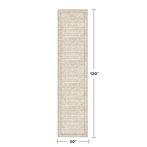 2'6"x10' Extra Long Runner Rugs for Hallways Non Slip (2'6" x 10' (Runner) / Light Sand Beige)
