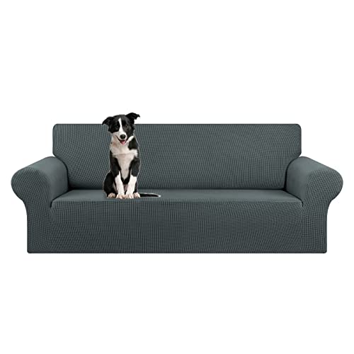 Stretch Oversized Couch Covers for Sofa Slipcover (Grey / X-Large)
