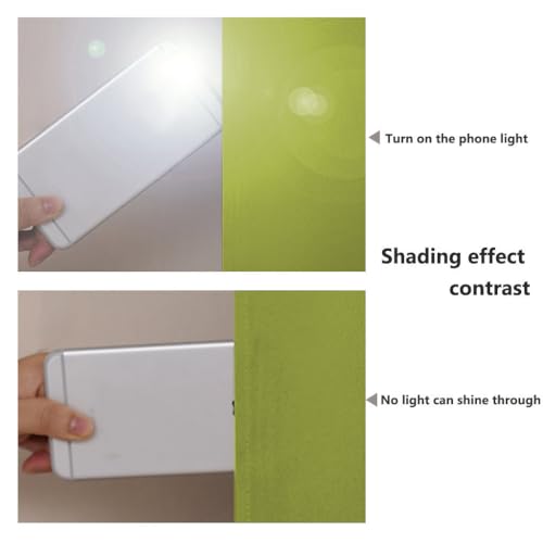 100% Blackout Lined Curtains (Fresh Green / 42"W x 63"L (Pack of 2))