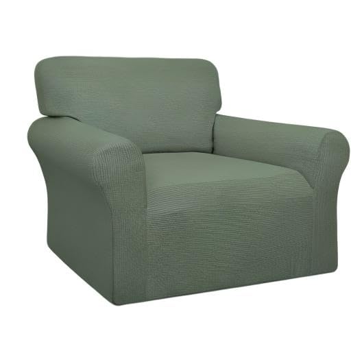 100% Waterproof Chair Couch Cover (Grayish Green / Chair)