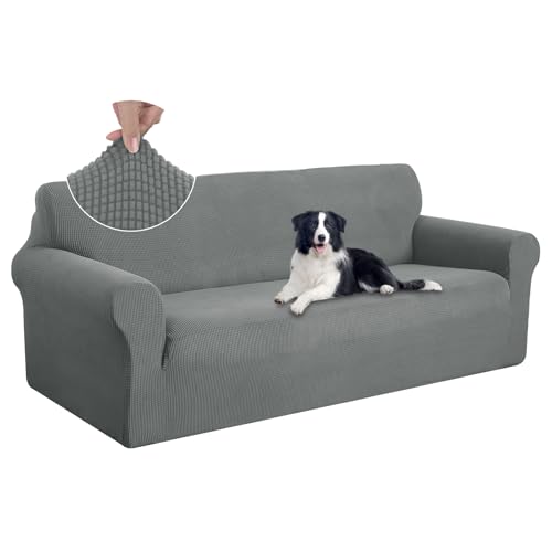 Oversized Stretch Couch Cover Slipcover (Grey / Xl Sofa)