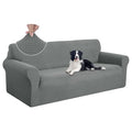 Oversized Stretch Couch Cover Slipcover (Grey / Xl Sofa)
