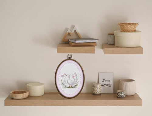 Cottage core Goose Oval Wall Art (Goose Oval Wall Art, 22)