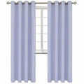 Lavander Room Darkening Curtains 84 Inch for Living Room (Lavander / 52"W x 84"L (Pack of 2))