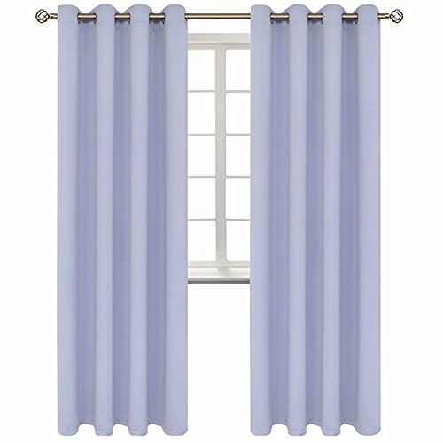 Lavander Room Darkening Curtains 84 Inch for Living Room (Lavander / 52"W x 84"L (Pack of 2))